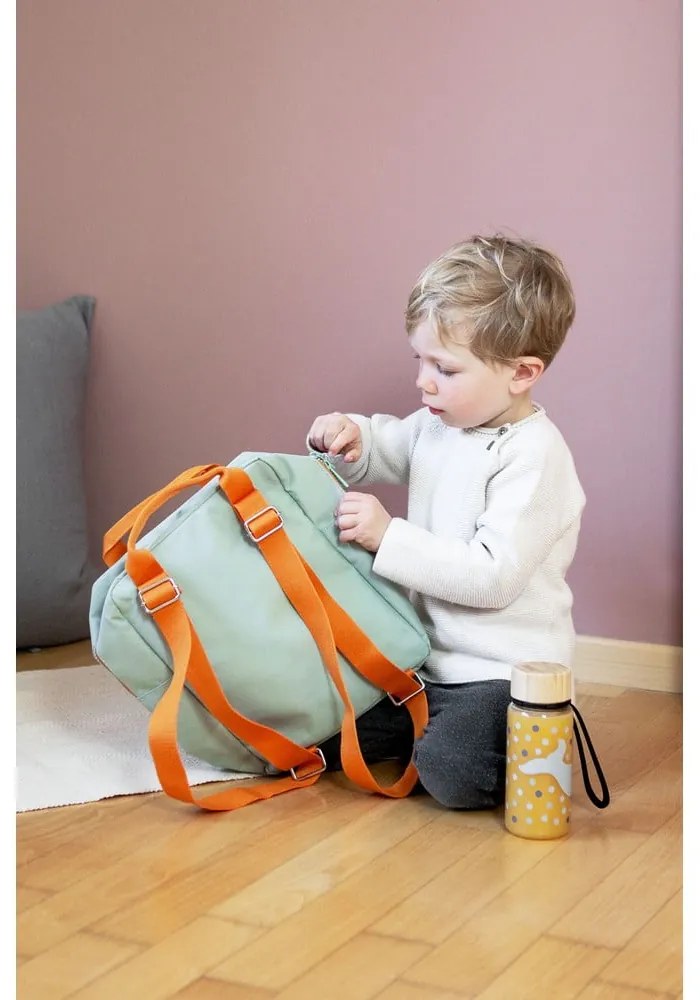 Tritán gyerek ivópalack 400 ml Whale – Kindsgut