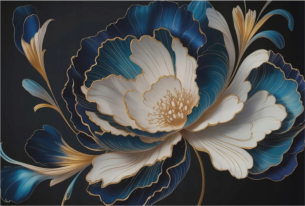 Fotótapéta Dekoratív Fali Tapéta Képek Virágos Minta 104x70