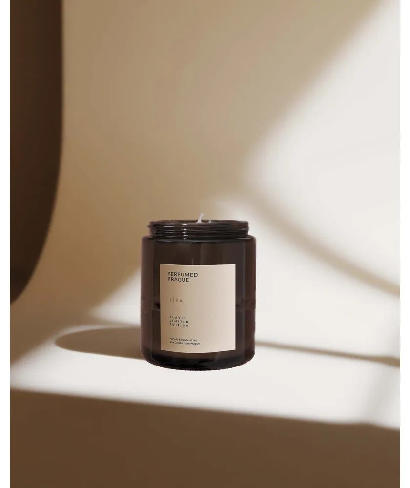 Illatos szójaviasz gyertya Slavic Edition: #88 Linden, Moss, Hibiscus – Perfumed Prague