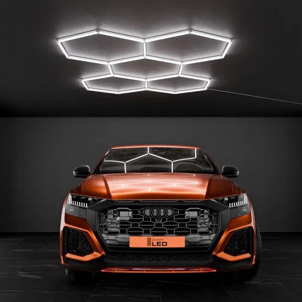 LED mennyezeti lámpa LED/240W/85-265V 6500K 298x209 cm CRI 90 IP44 fehér