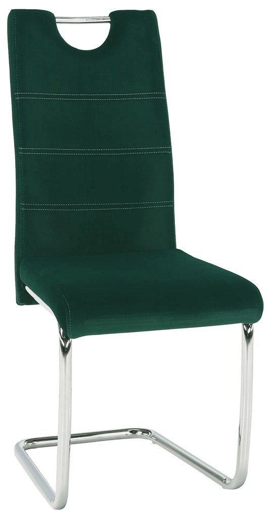 Étkezőszék Canary NEW (smaragd + fényes varrás). 1028862