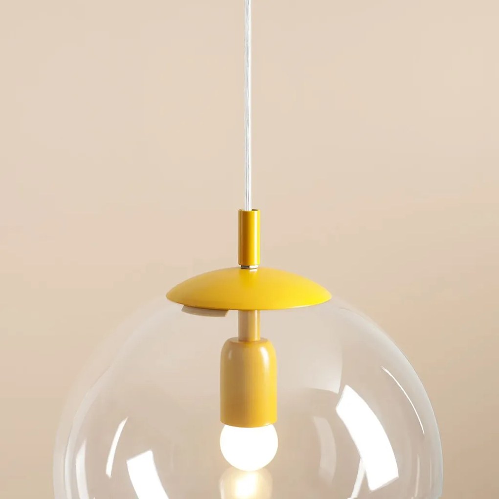 ALDEX 562G14 GLOBE Modern Függesztett Lámpa Sárga E27 IP20