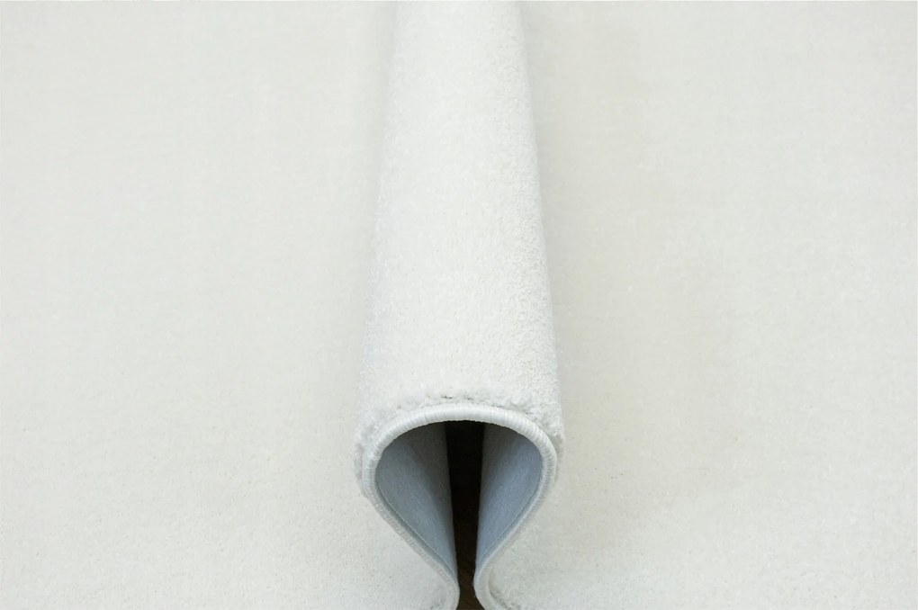 Krémszőnyeg Nappaliba Puha Vastag Filc Jubilee Twist 200x200 cm