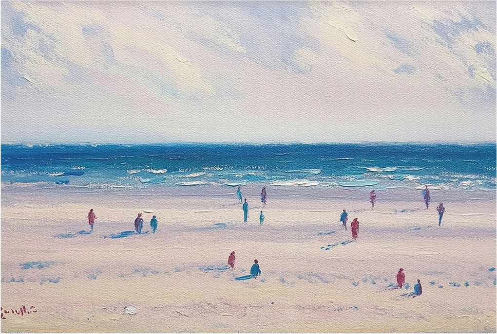 Dekoratív Fotótapéta Hálószobába Tengeri tájkép 104x70 Ragasztó