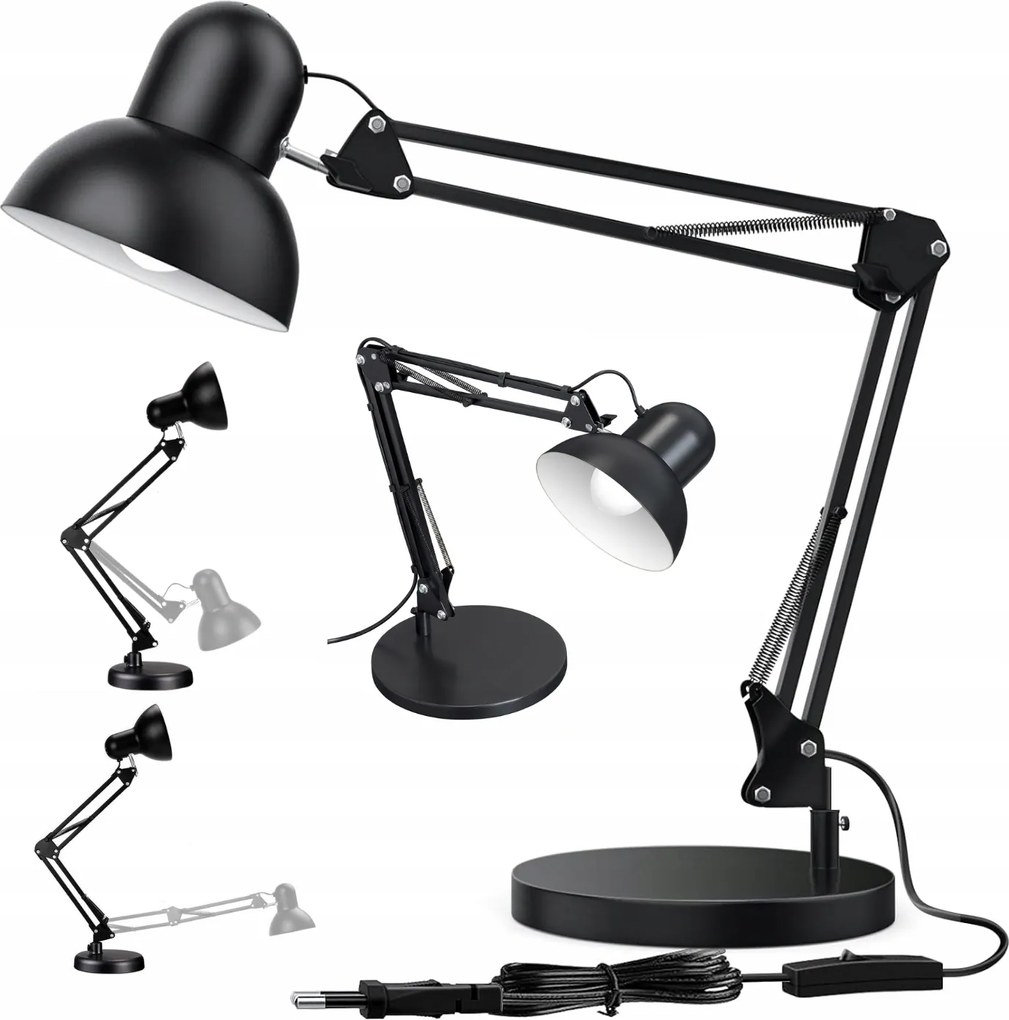 LED-es asztali lámpa Iskolai íróasztalhoz Állítható Álló E27