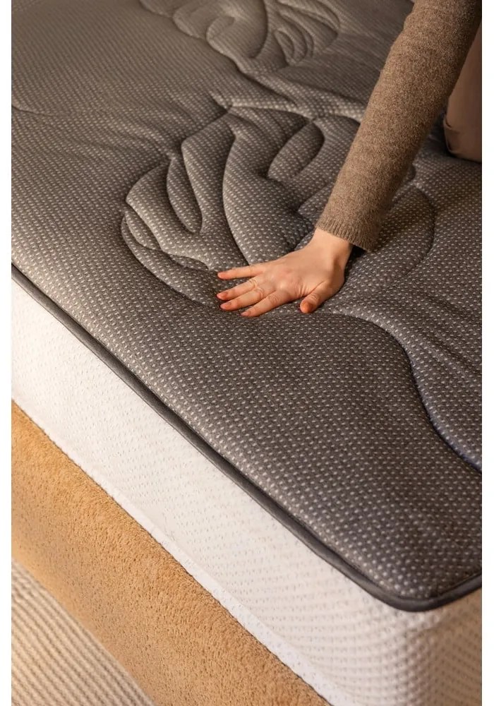 Közepes keménységű hab matrac 200x200 cm Sleepy Aura – Bonami Selection