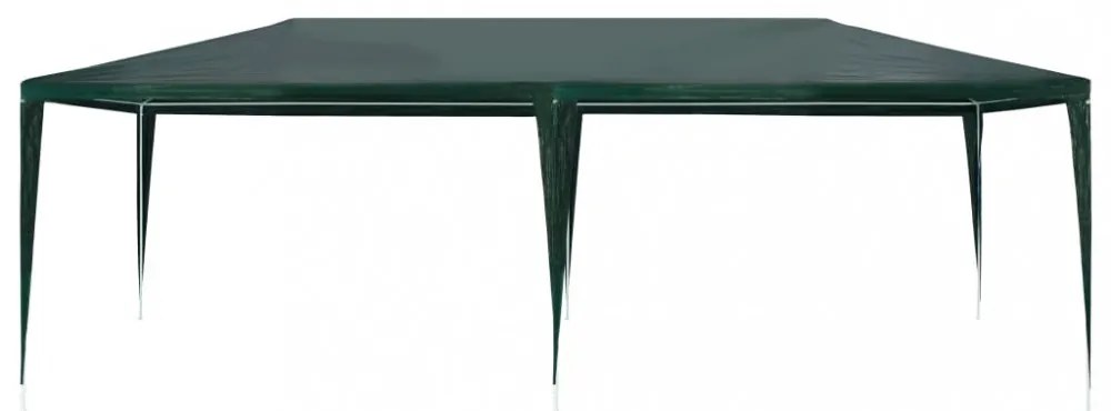 zöld PE rendezvénysátor 3 x 6 m