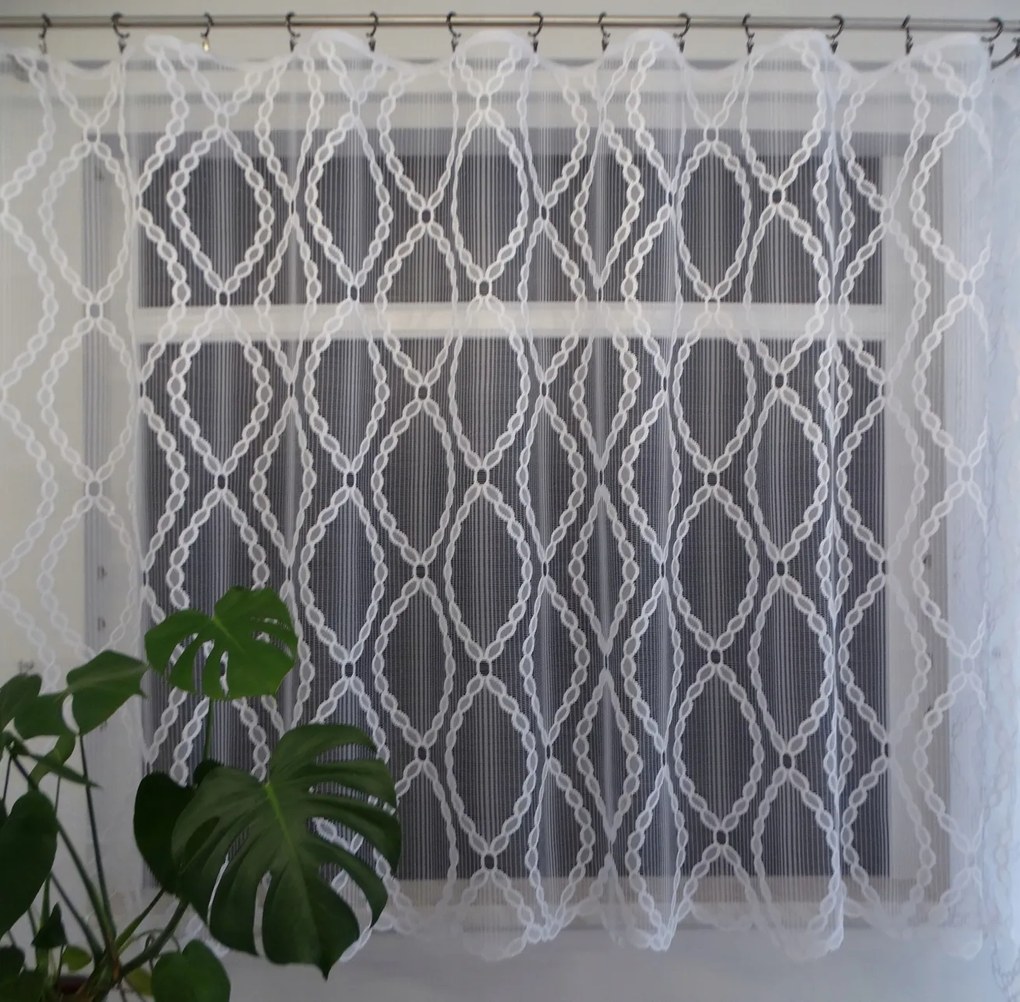 Mg Függöny 125/061 Fehér 250x145cm készre varrva Bt M