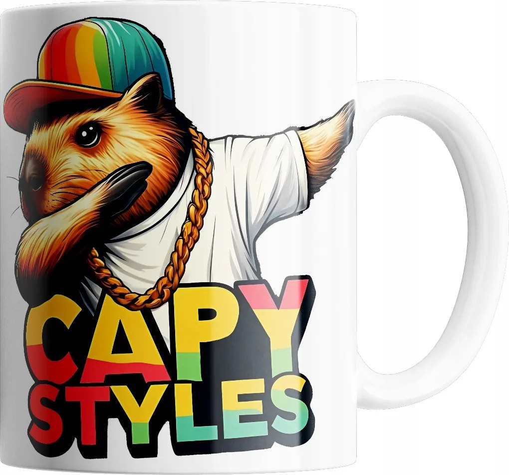 Bögre Capibara Bögre Kiváló Minőség Ajándék Szöveg