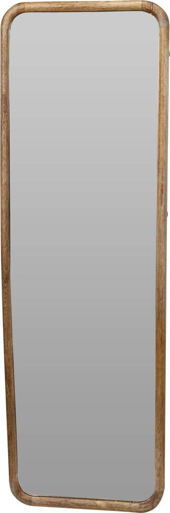 Fali Tükör Függő Magas Fa Keret Nagy Tükör 115 cm