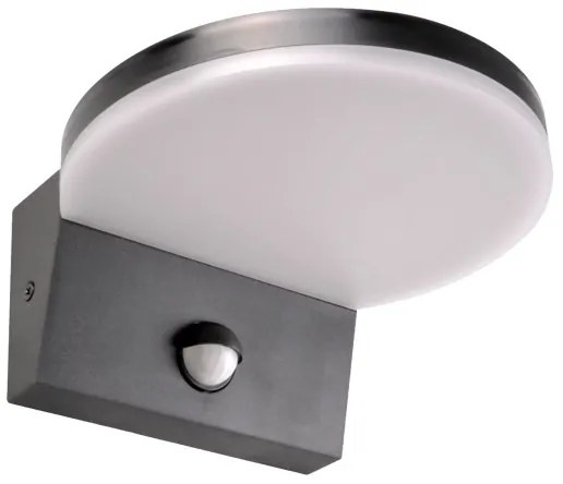 LED Kültéri fali lámpa érzékelővel TESA LED/10W/230V IP54 fekete