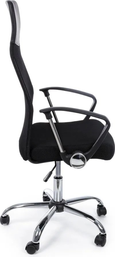 Fekete kárpitozott irodai szék Dakar – Yes Everyday