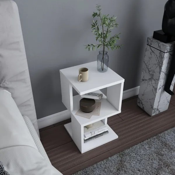 Éjjeliszekrény CARTER 49,4x29,6 cm fehér