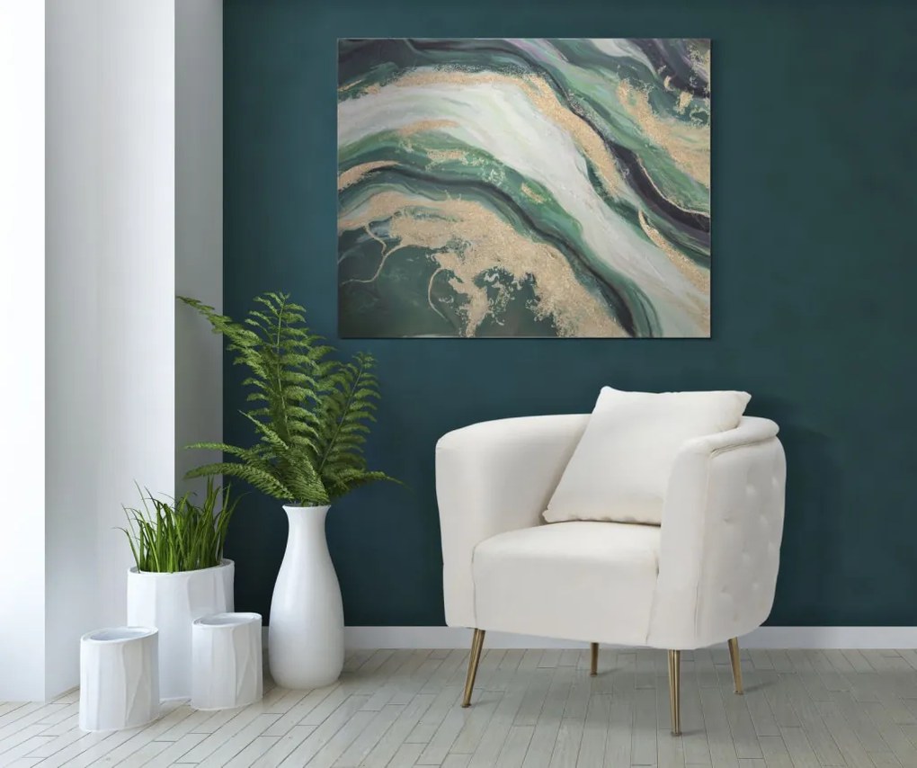 Falfesték zöld 80x2,8x100cm