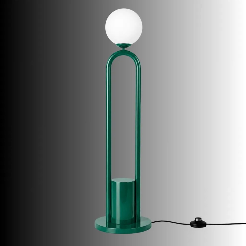 Fém állólámpa, Ø20 cm – Loop-20453-C