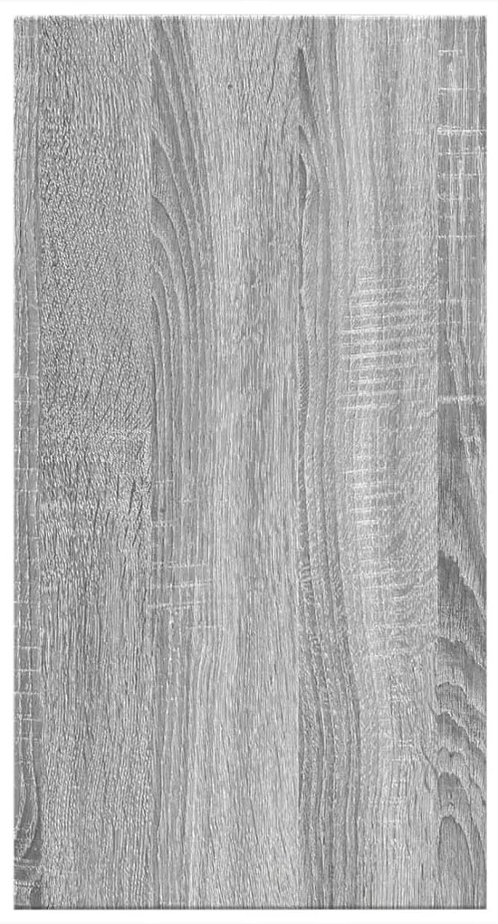 szürke sonoma színű szerelt fa mosdószekrény 63 x 29 x 55 cm