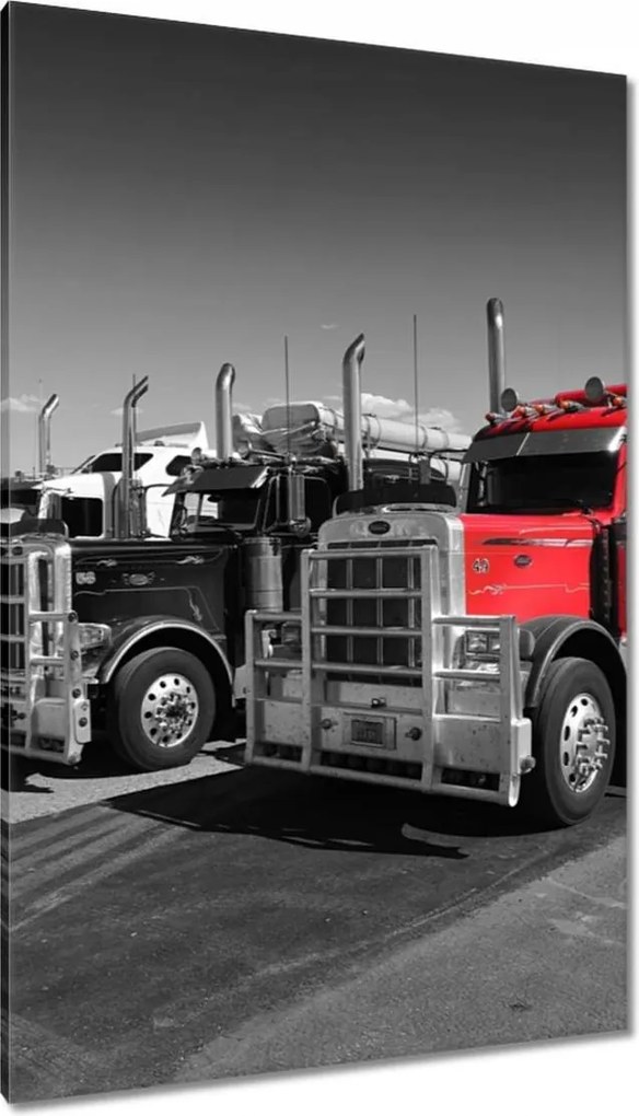 Vászonkép 80x120 Amerikai traktor