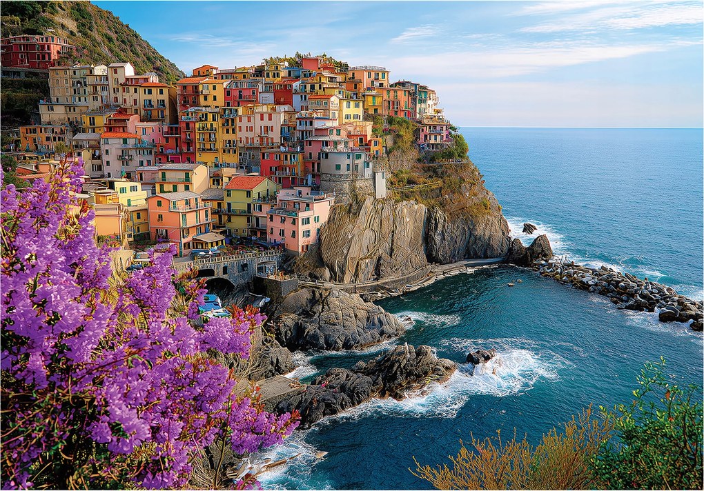 Fotótapéta Város Óceán Virágok Hálószoba Nappali Tapéta Flizelina 200x140