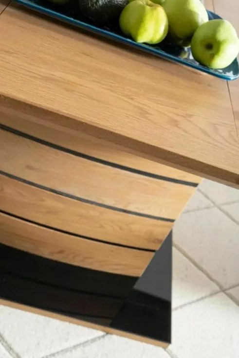 Leonardo bővíthető étkezőasztal tölgy 140-180cm
