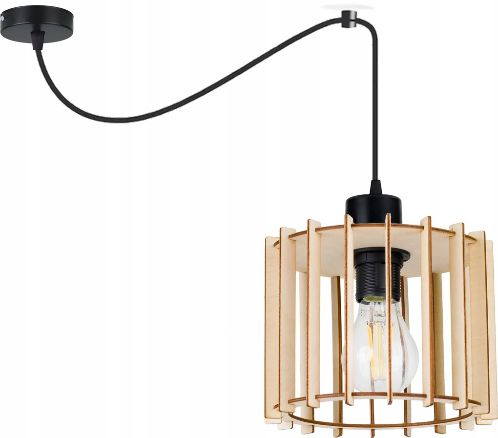 Függő mennyezeti lámpa Zwis Loft E27 Pók Fa