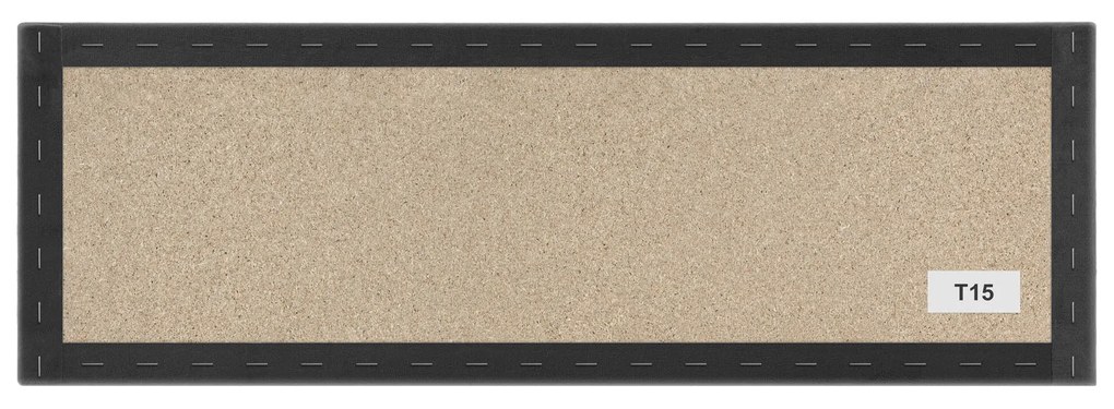 Kárpitozott panel - Téglalap - 90x30cm Szín: Sárga