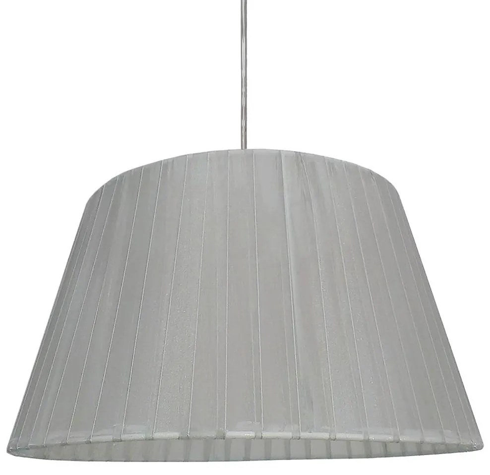 Csillár zsinóron TIZIANO 1xE27/60W/230V szürke