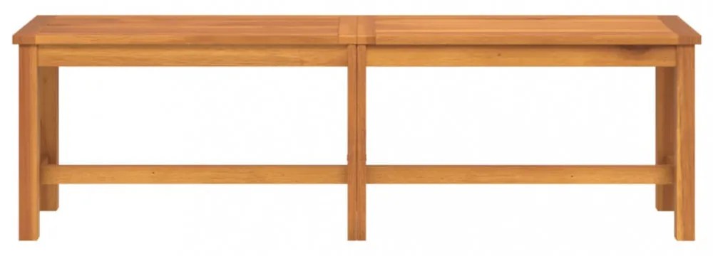 tömör akácfa kerti pad 150 x 35 x 45 cm