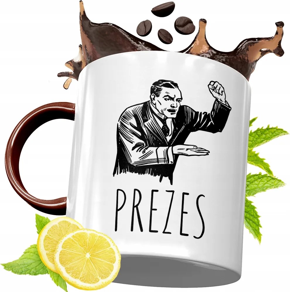 Bordó Bögre Elnöknek Születésnapra Ajándék fényképes nyomtatással