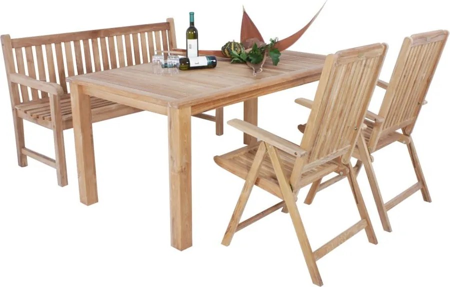 Solo teakfa kerti asztal - Garden Pleasure