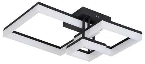 Rabalux 71386 - LED Mennyezeti lámpa AMILIA LED/22W/230V 3000/4000/6500K fekete