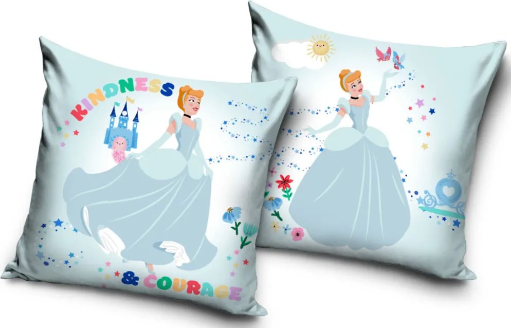 Disney Hercegnők Cinderella párna, díszpárna 40x40 cm