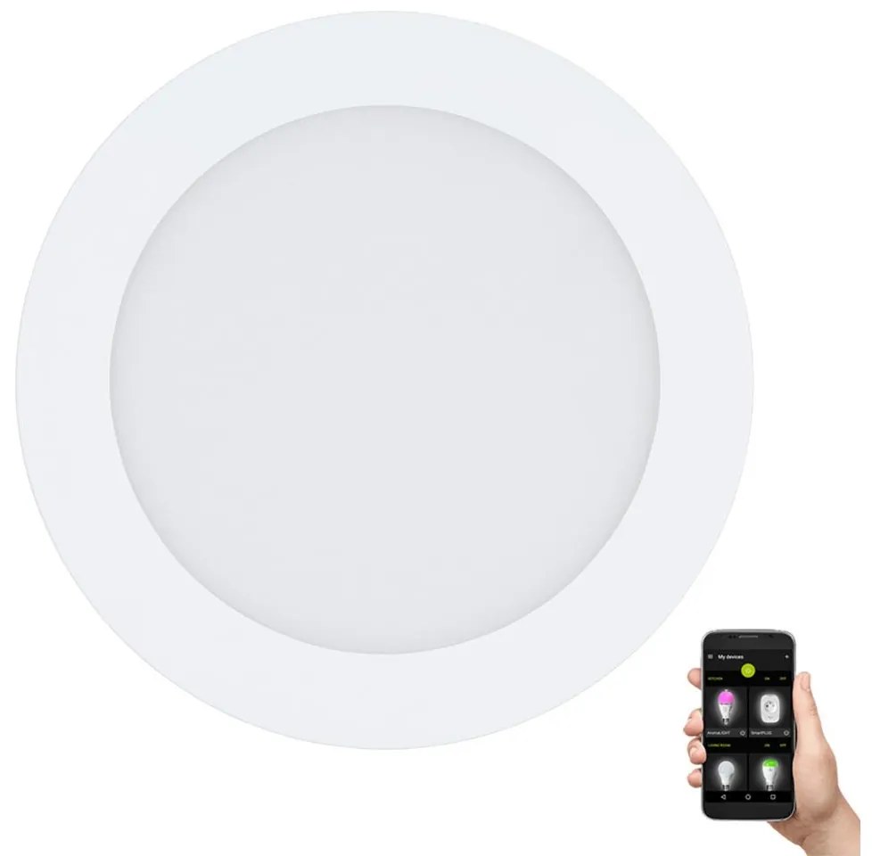 Eglo Eglo 900102 - LED Dimmelhető fürdőszobai lámpa FUEVA-Z  LED/10,5W/230V IP44 EG900102