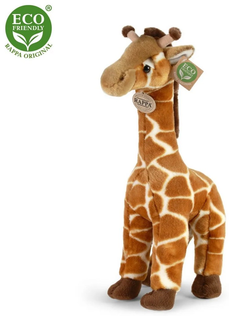 Rappa Plüss zsiráf álló, 40 cm ECO-FRIENDLY