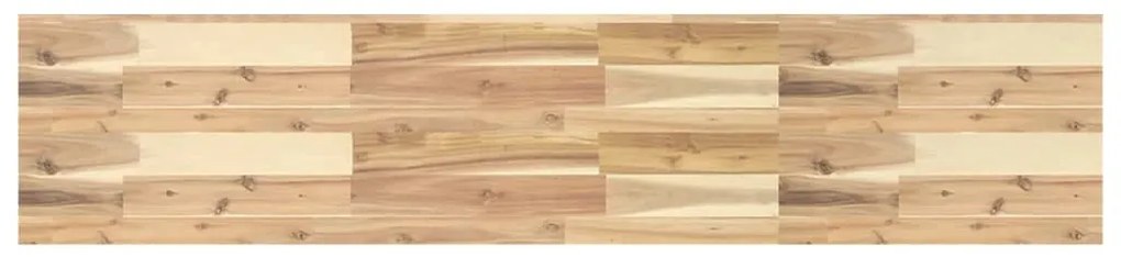 4 db kezeletlen tömör akácfa függőpolc 160 x 30 x 4 cm