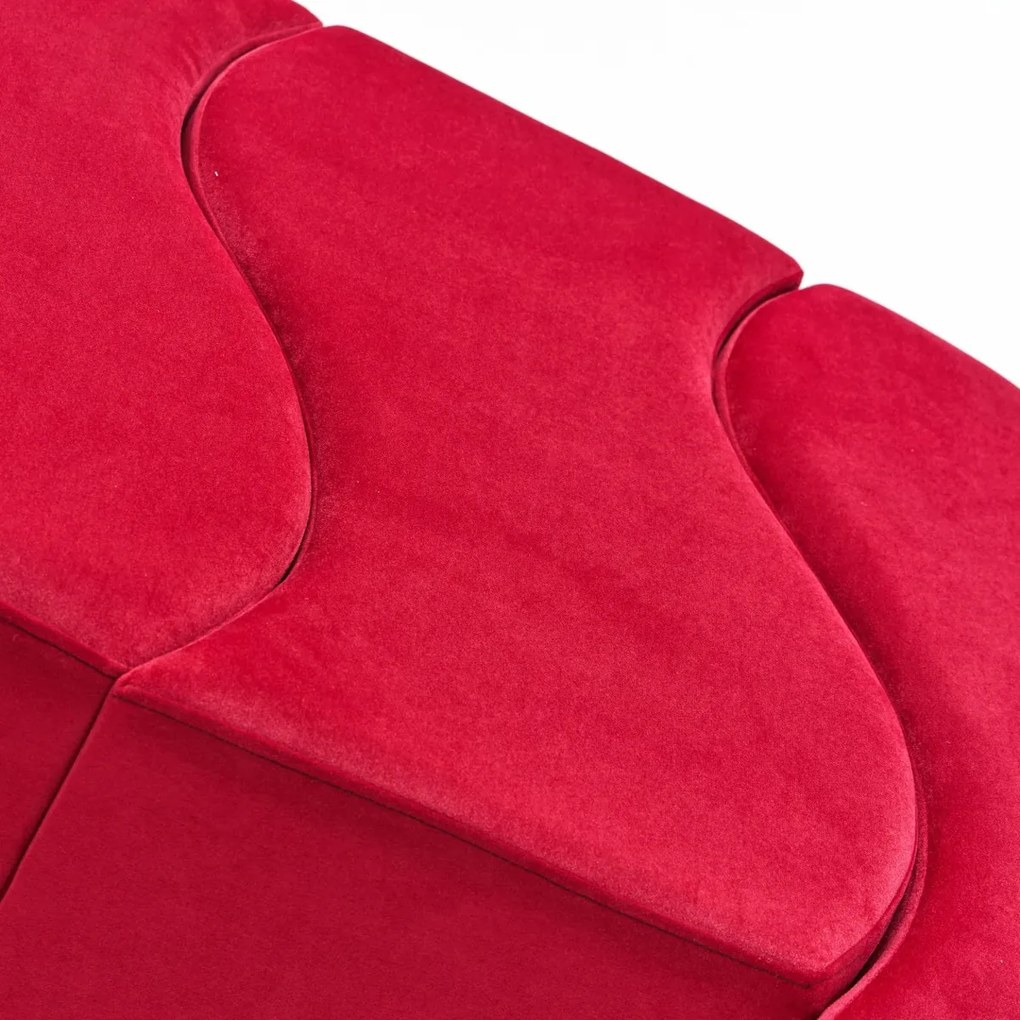 Alya Pouf Red zsámoly