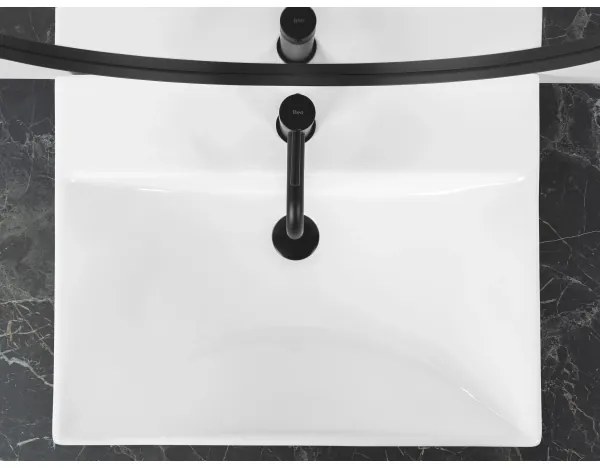 REA-U3326 - Beépíthető mosdó MANDY 46x60 cm kerámia/fényes fehér