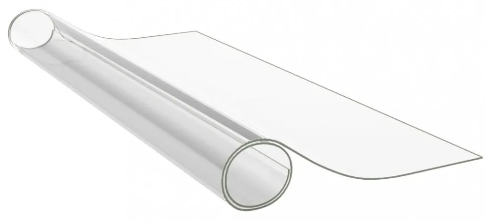 átlátszó PVC védőabrosz 140 x 90 cm 2 mm