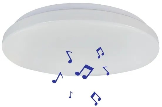 Prezent 70013 - LED RGB Dimmelhető mennyezeti lámpa hangszóróval BLISS LED/50W/230V + távirányító