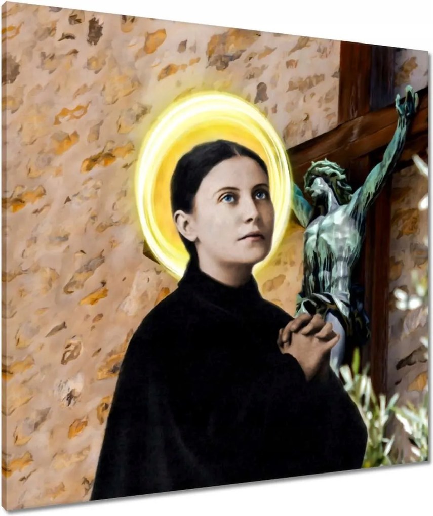 Vászonkép 80x80 Szent Gemma Galgani