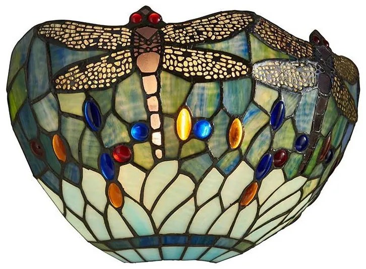 Endon 64102 - Tiffany DRAGONFLY fali lámpa 1xE14/40W/230V