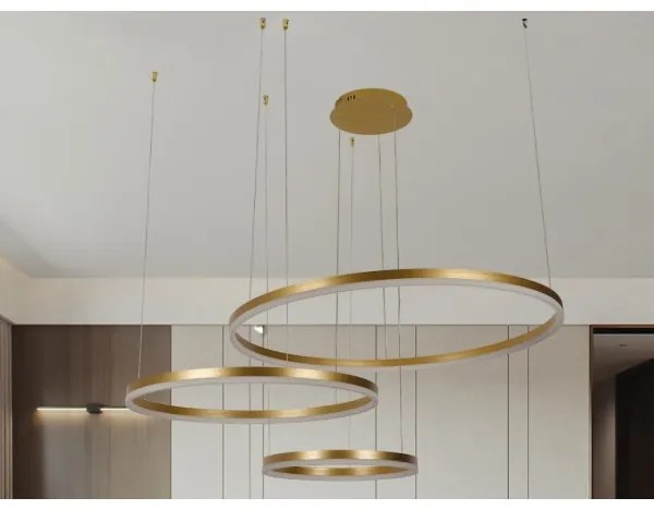 LED Dimmelhető csillár zsinóron LED/125W/230V 3000-6500K + távirányítás