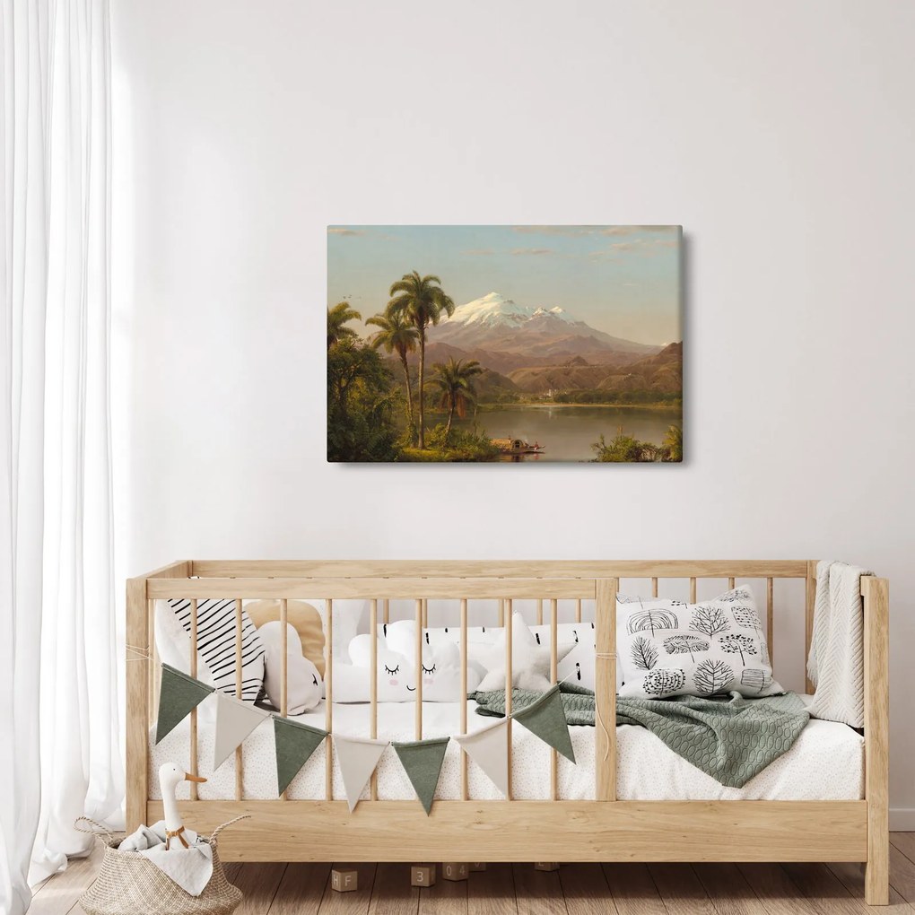Kép - Frederic Edwin Church, Tamaca Palms, reprodukciók (90x60 cm)