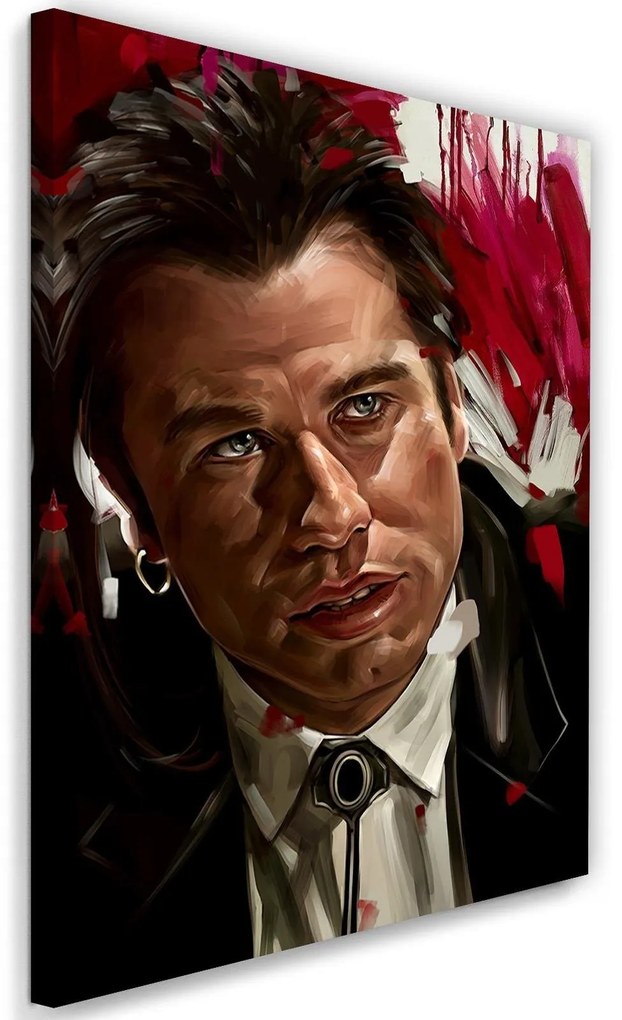 Gario Vászonkép Pulp Fiction, John Travolta alias Vincent Vega - Dmitry Belov Méret: 70 x 100 cm