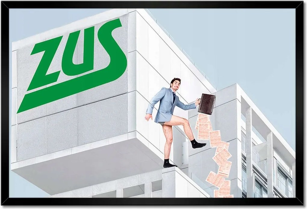 Poszterek keretben 60x40 Vállalkozó vs. Tbsz