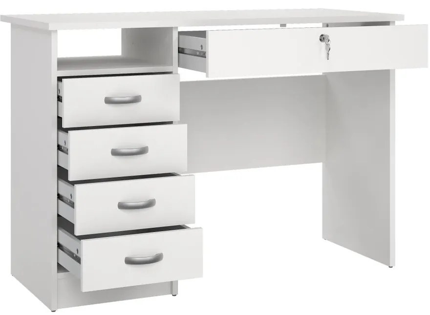 Felix III íróasztal, fehér