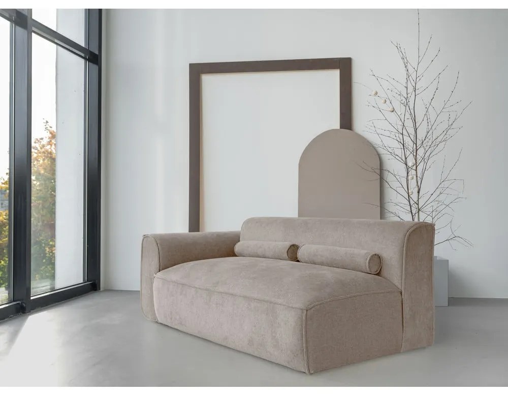 Bézs kanapé modul (bal oldali) Flex Felix – Miuform