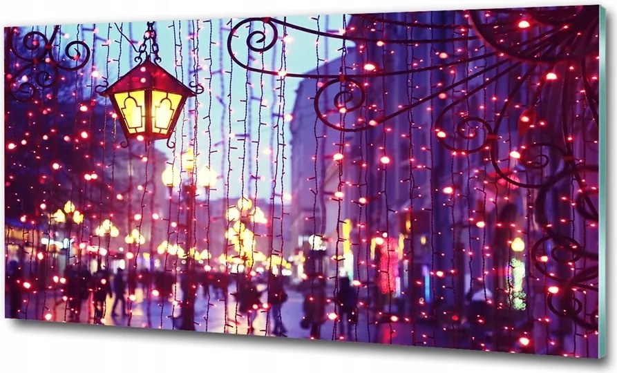 Fotó üvegkép Brooklyn híd 125x50