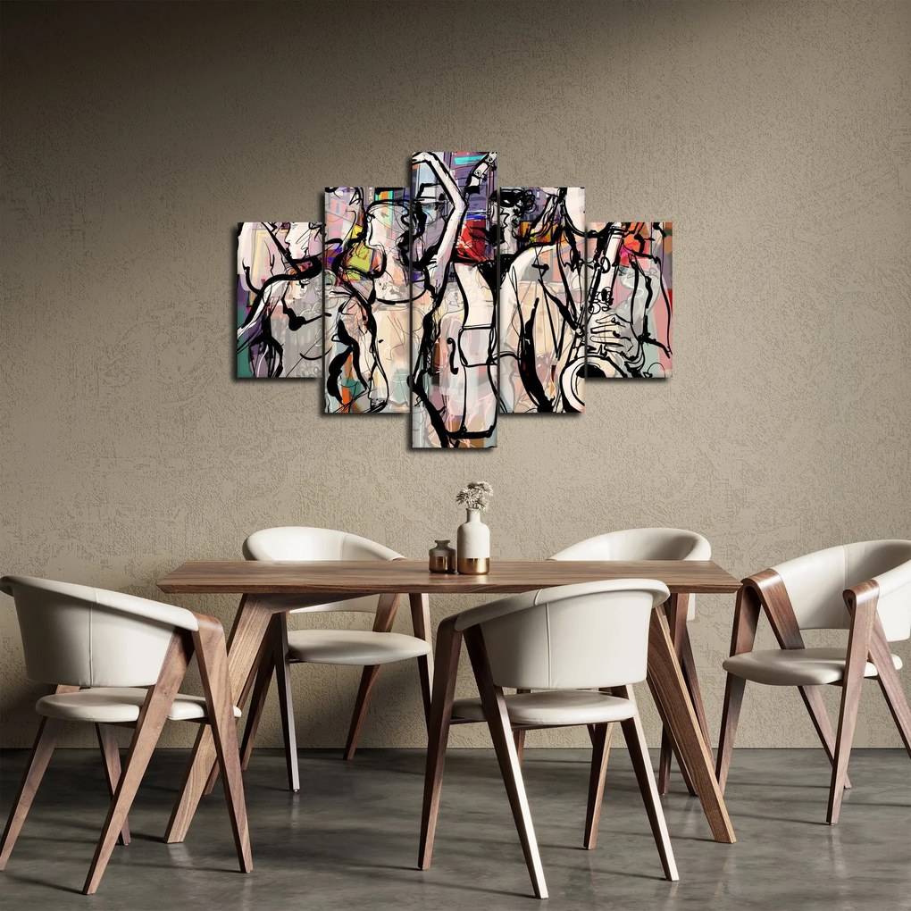 Kép - Jazz éjszaka (150x105 cm)