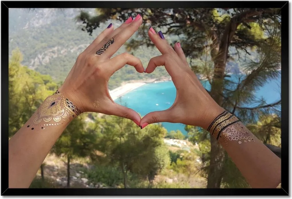 Poszterek keretben 60x40 Szeretem a keletit