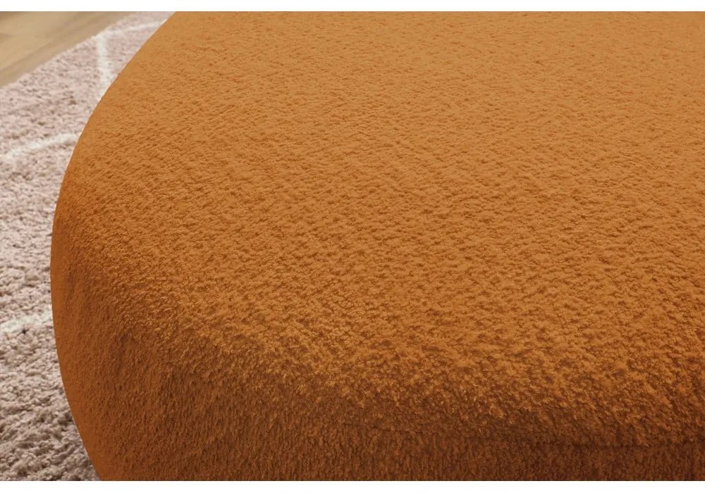 Mustársárga buklé szövet lábtartó Saint-Germain – Bobochic Paris